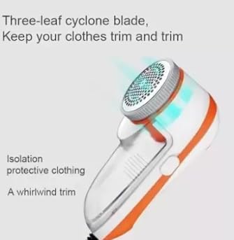 Electric Lint Remover for Clothes Lint & Dust Remover Roller (3 Blades, 9000 RPM Motor)