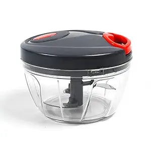 Chopper for Kitchen | Cutter with 3 Blades for Chopping (Grey 450-ML)