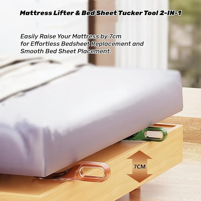Mattress Lifter Tool Bedsheet Tucker Tool ( Pack of 2 )