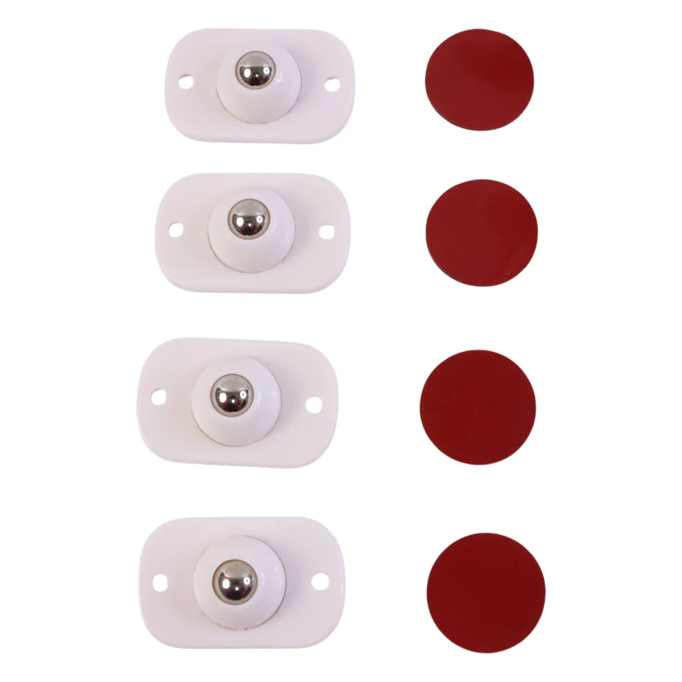 Heavy-Duty Furniture Moving Roller Mini Wheels (4 Pc Set)