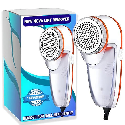 Electric Lint Remover for Clothes Lint & Dust Remover Roller  (3 Blades, 9000 RPM Motor)