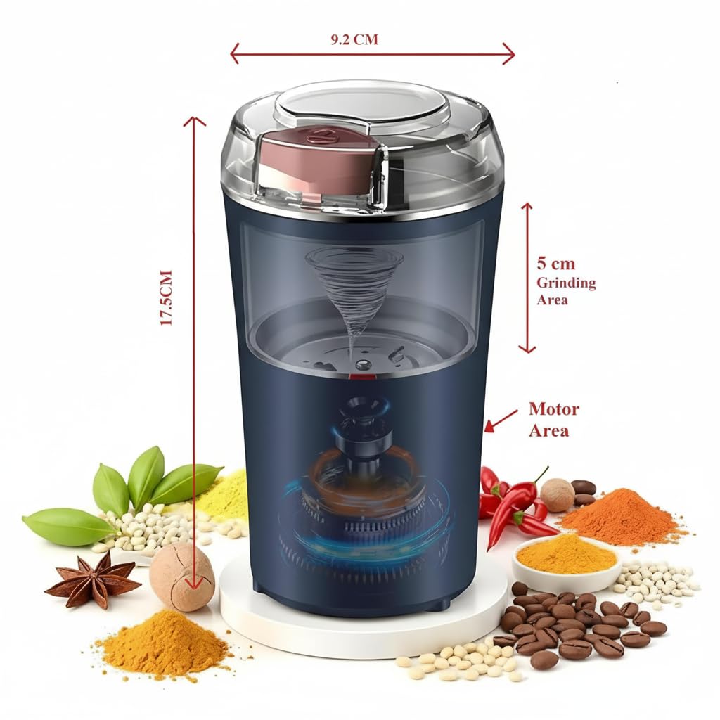 Mini Mixer, Small Blander, Power full Mini Grinder, Electric Coffee Bean Grinder
