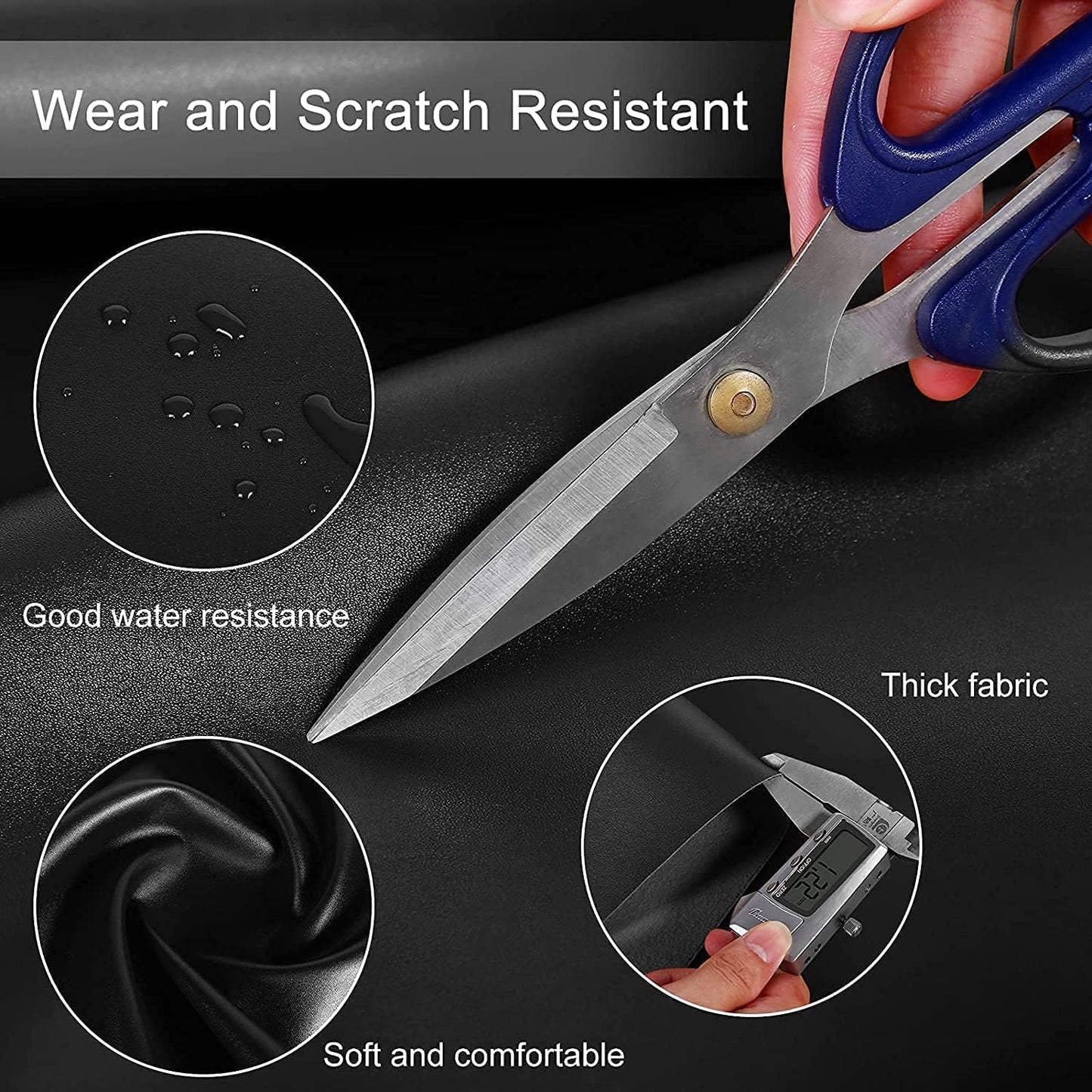 Leather Self-Adhesive Repair Patch 30x60cm Scratch Upholstery Repair Tape