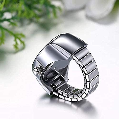 Stylish Stretchable Unisex Finger Ring Watch